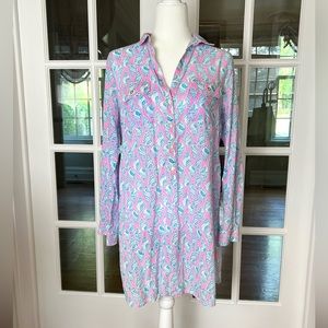 Sold Out Lilly Pulitzer Sea Shell Blouse sz M